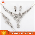 Wholesale China beautiful party zircon jewellery arabic bridal wedding jewelry fashion dubai jewelry sets